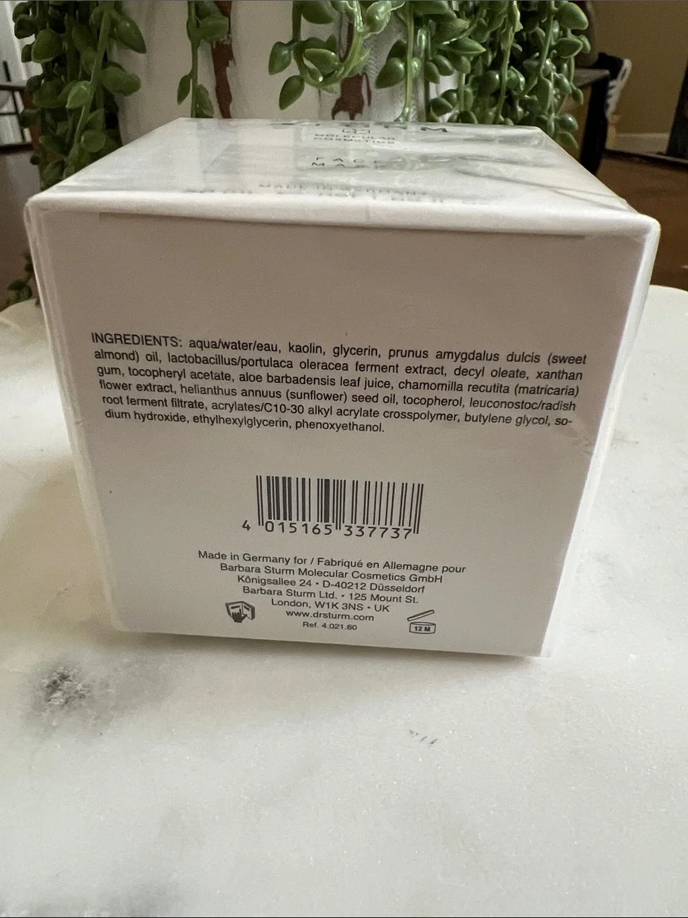 Dr. Barbara Sturm Face Mask - White Packaging